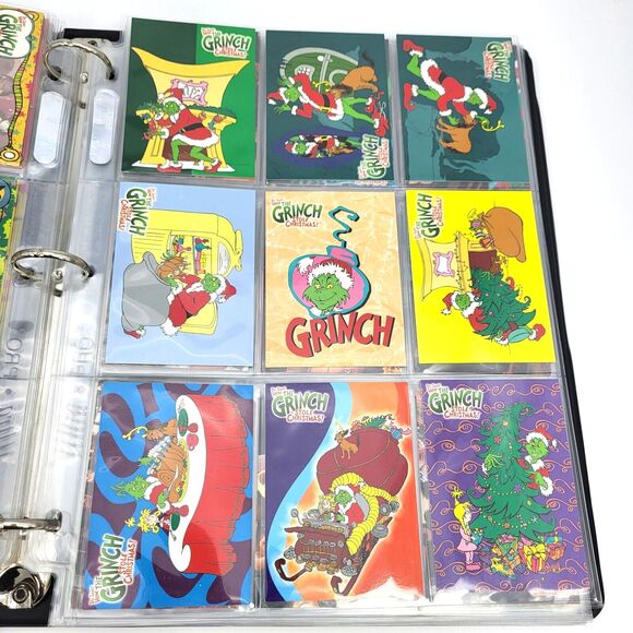 How the Grinch Stole Christmas First Edition 3 Ring Binder Album 98 Cards - Picture 6 of 16